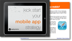 Kick Start your Mobile App Strategy