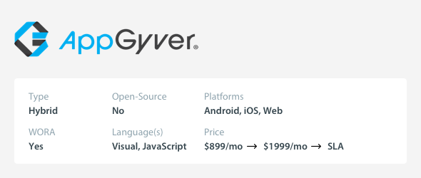 Small Budget Cross-Platform Mobile App Development Tools - AppGyver