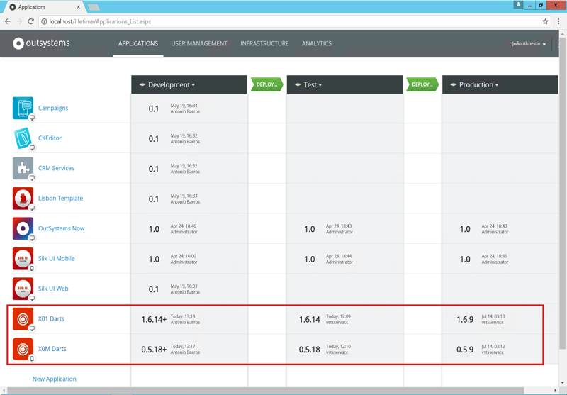 VSTS Extension walkthrough: OutSystems Service Studio