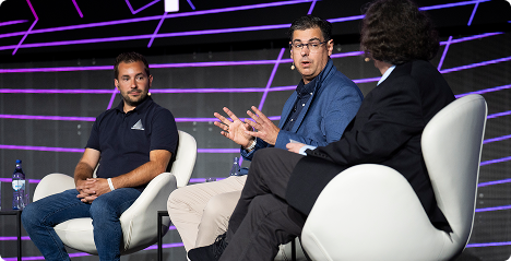 one conference business stage