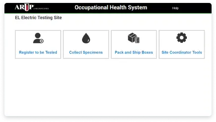 arup-covid-testing-portal-screenshot-1