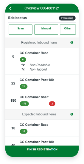 Container Centralen Improves Supply Chain Efficiency and Visibility with Mobile RFID Scanner App