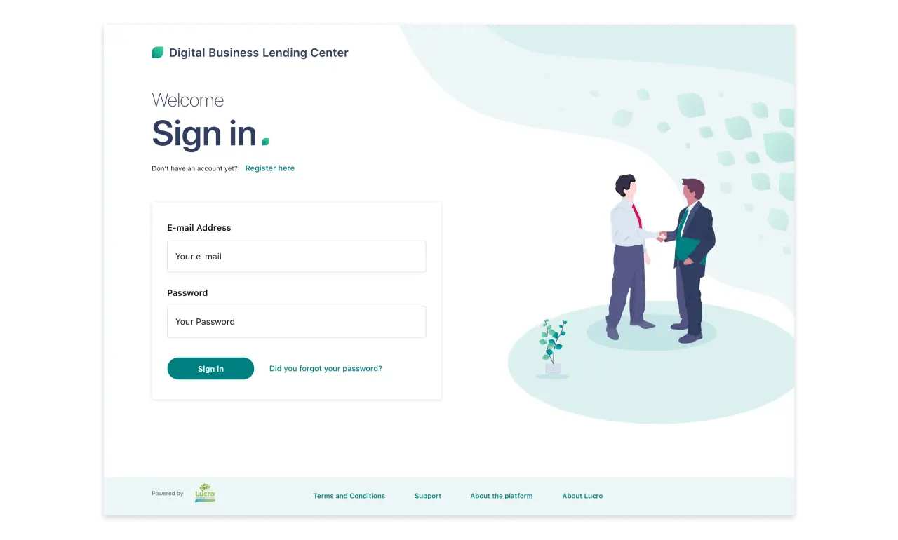 corporate-one-security-certified-cloud-business-lending-platform-screenshot-1