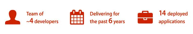 Bacardi - Custom CRM Development - timeline