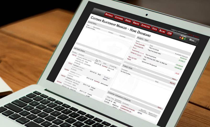 CRM Marketing and Sales Portal