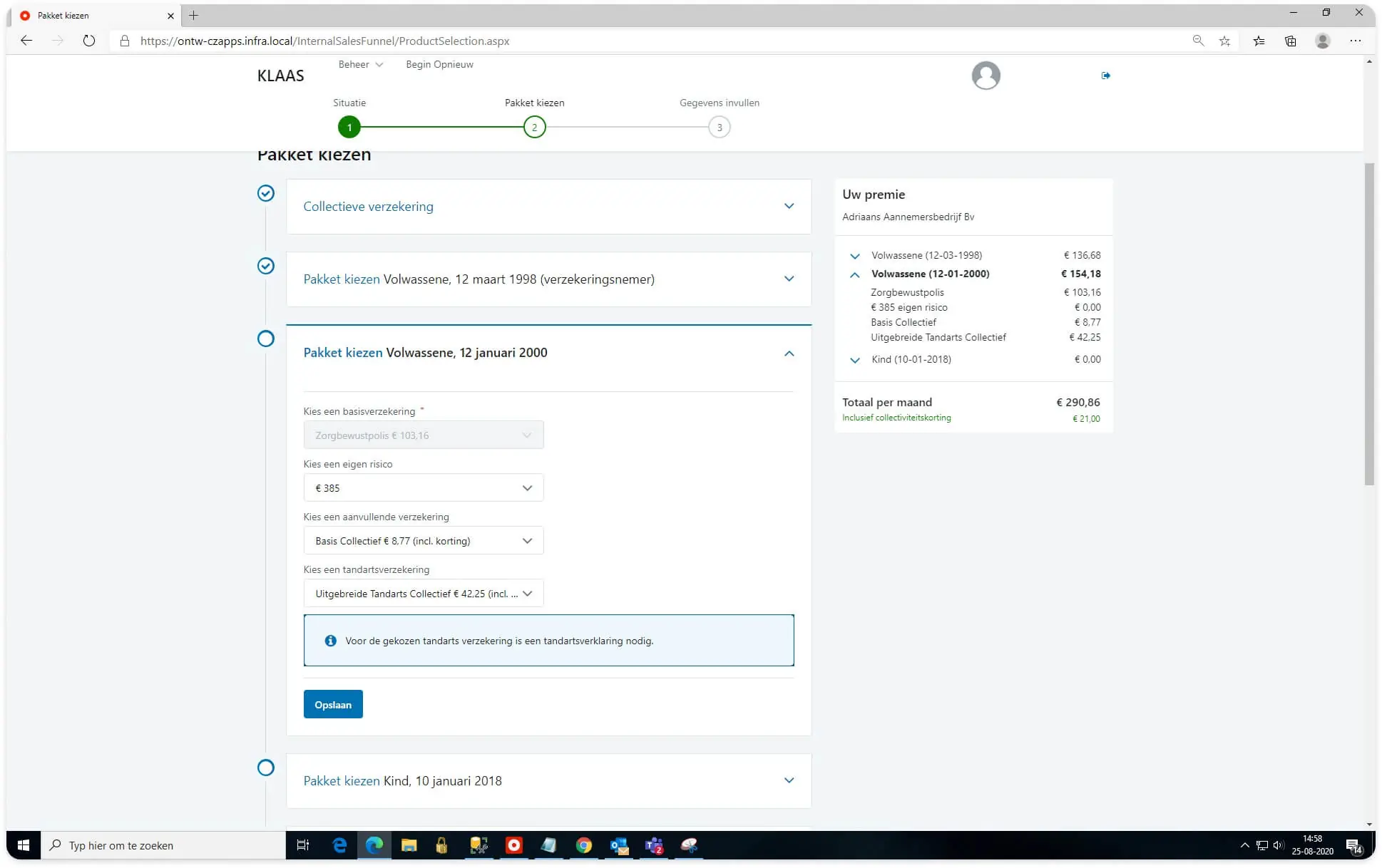 cz-zorgverzekeringen-internal-salesfunnel-screenshot-4