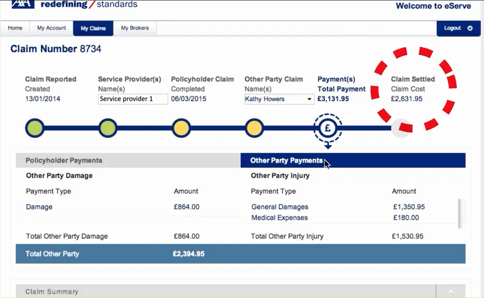 AXA Simplifies Claims Tracking for 3000+ Brokers with SelfService App