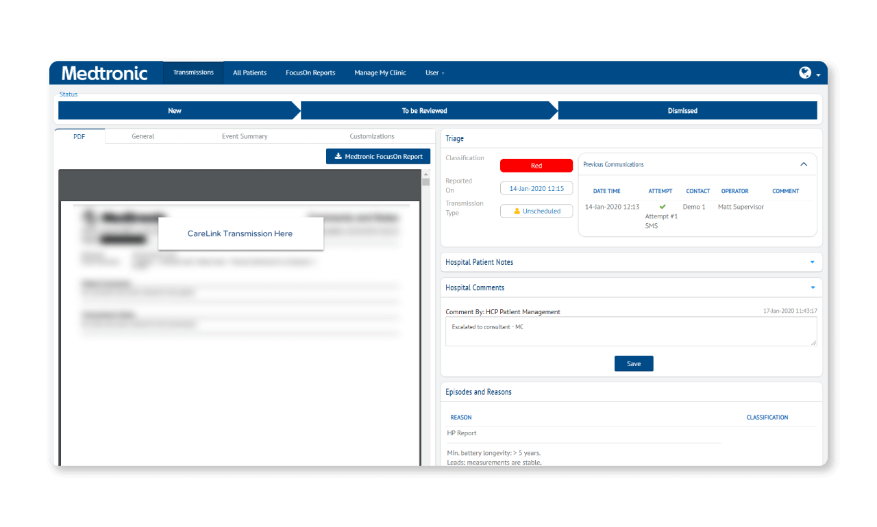 Medical Technology Provider Medtronic Builds Digital Heart Monitoring Service That Improves Patient Care with OutSystems