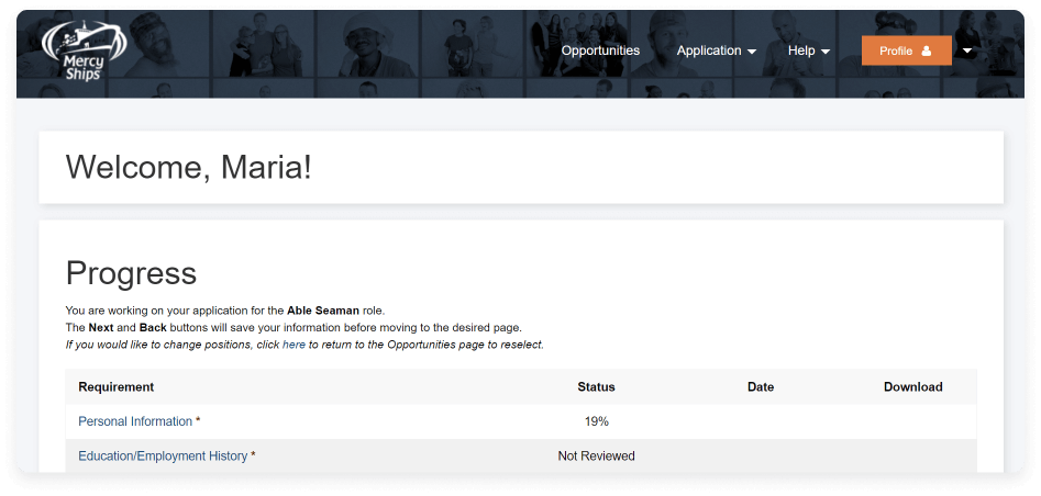 Mercy Ships Streamlines HR Processes and Volunteer Applicant Experiences with OutSystems