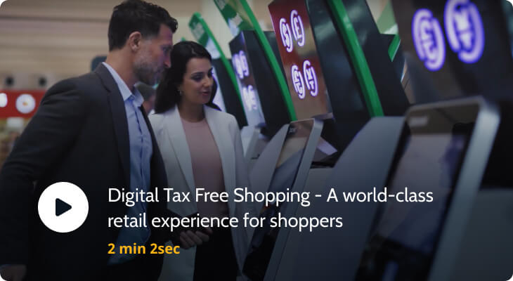 digital tax free shopping video