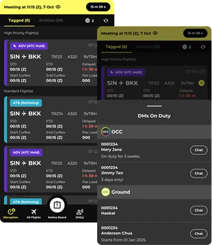 flight operations management app