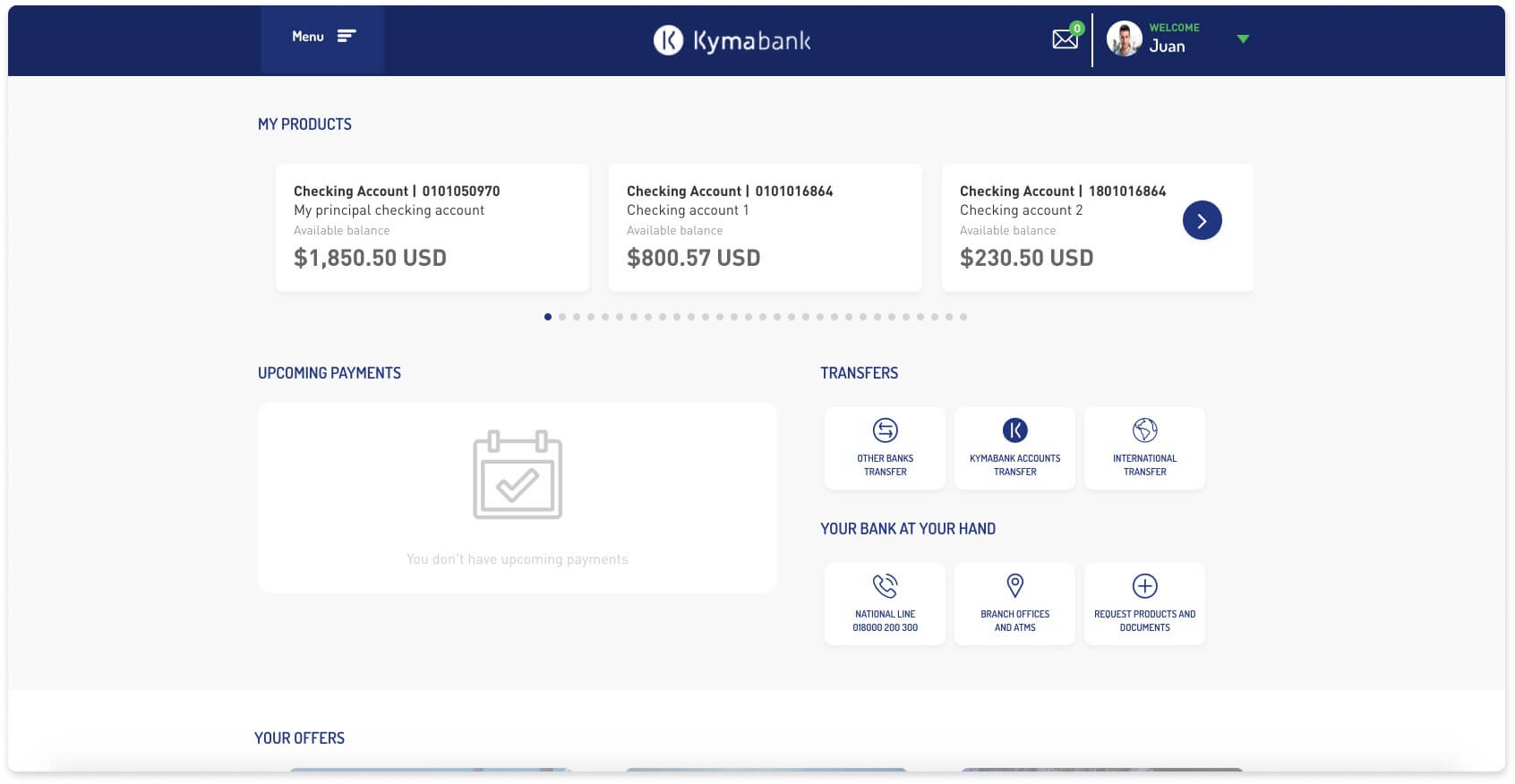iuviBANKING mobile app
