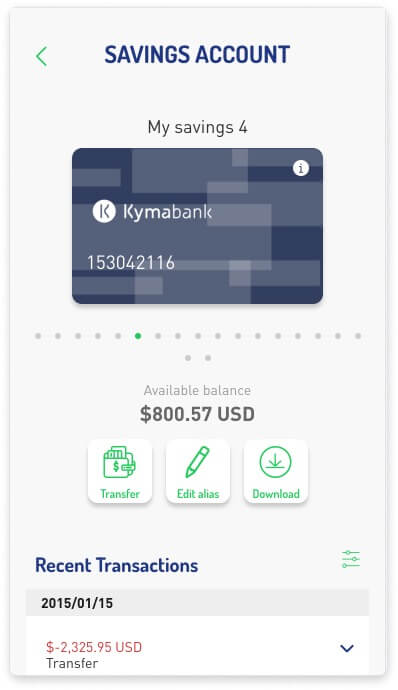 iuviBANKING web app