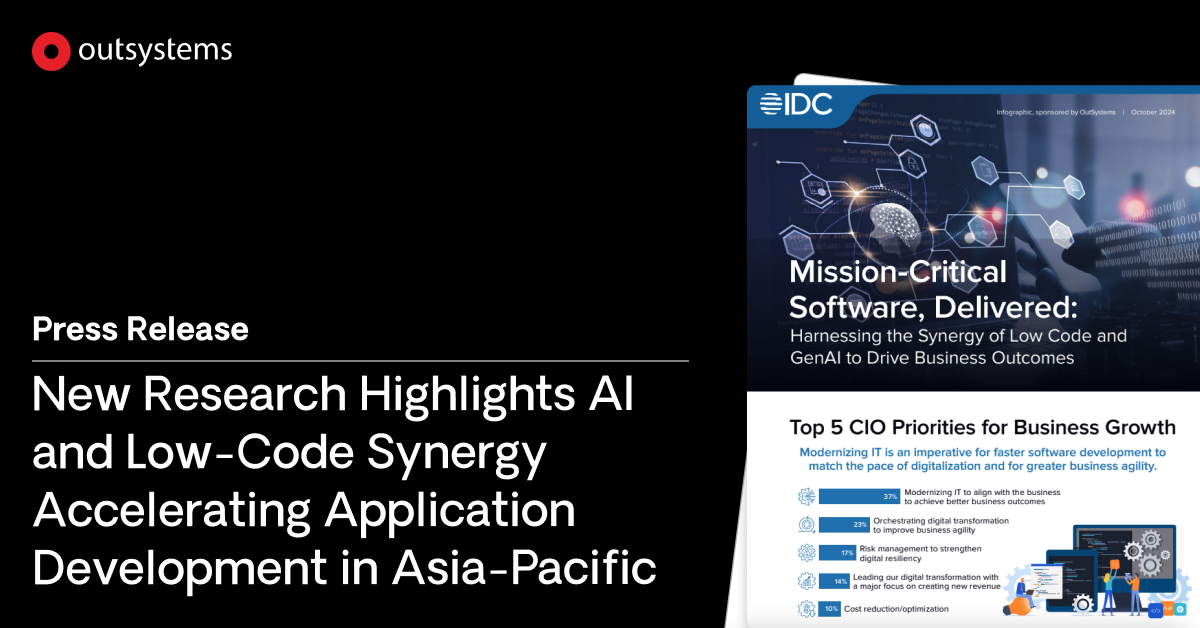 Apac System APAC Enterprises Drive Innovation with AI & Low-Code | OutSystems