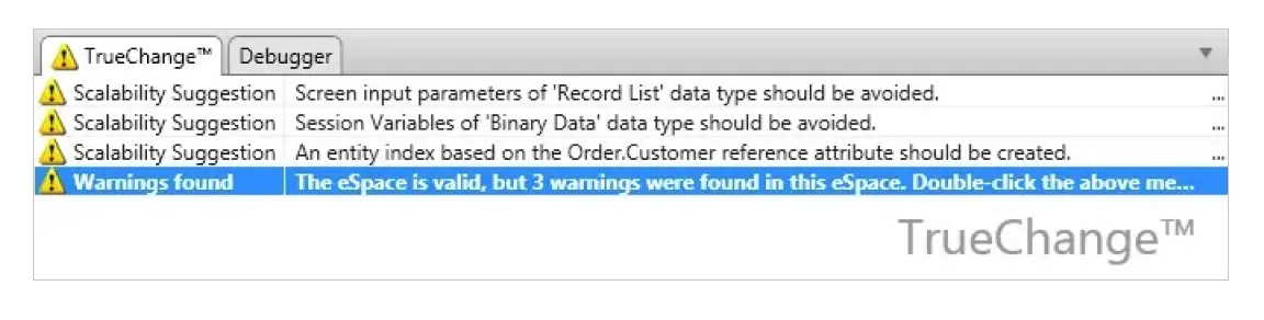 truechange design time validation