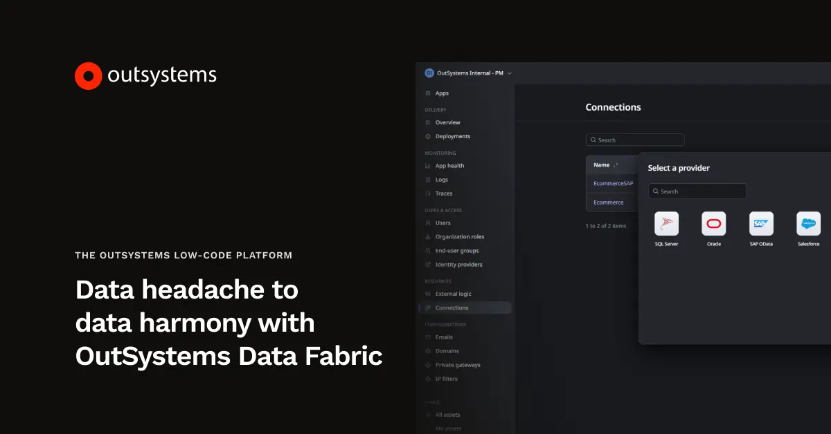 Data Fabric Solutions for Data Management OutSystems