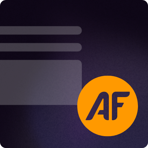 Supported AF Service