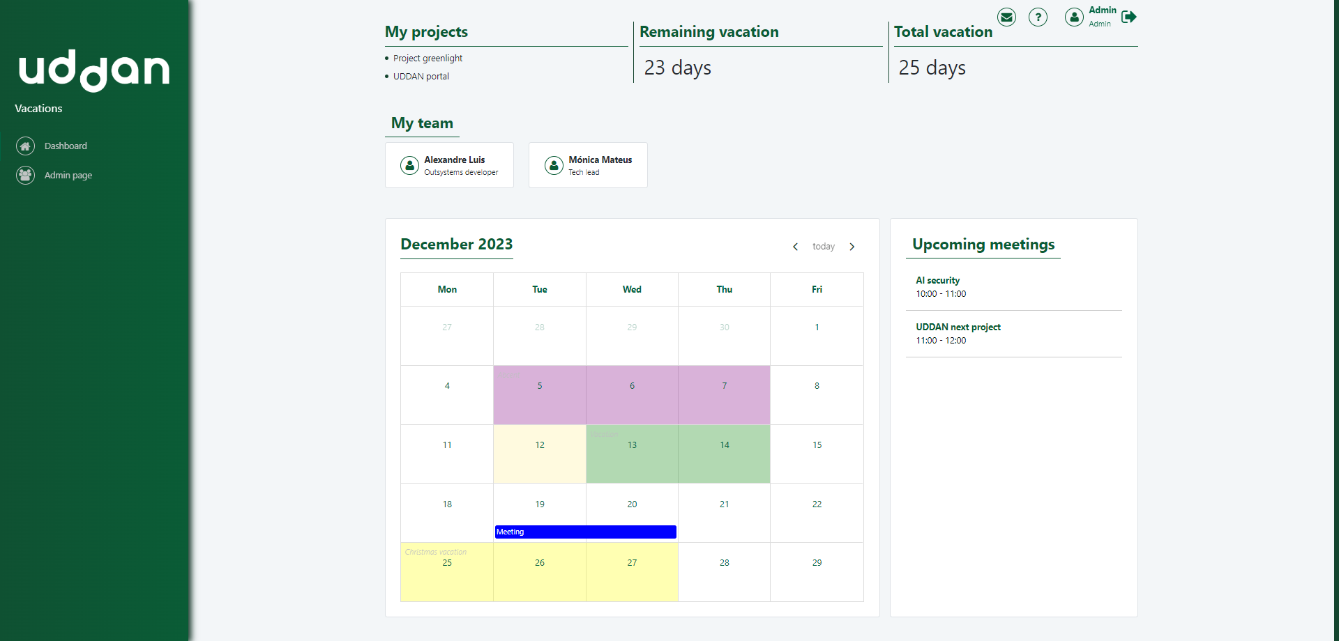 dashboarddifferentevents