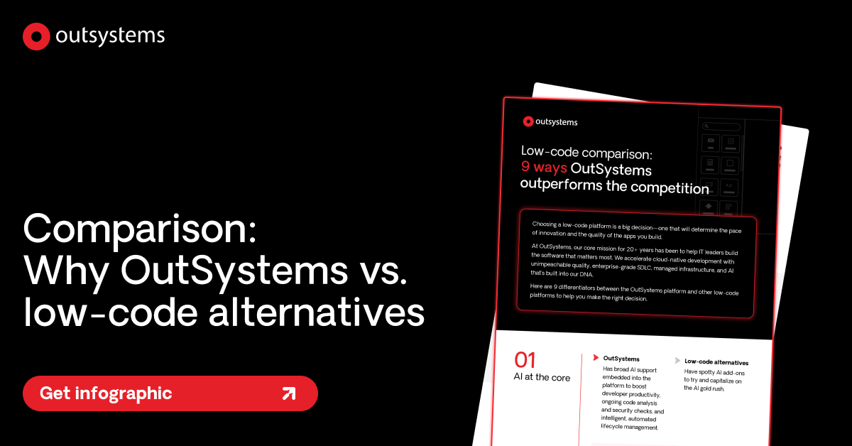 Why OutSystems Beats Low-Code Alternatives | OutSystems