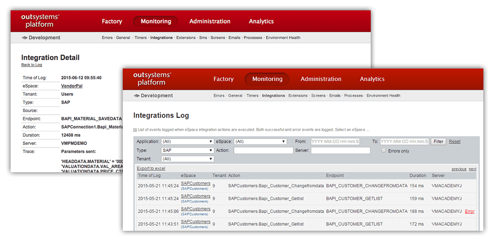 Enterprise SAP - Monitoring