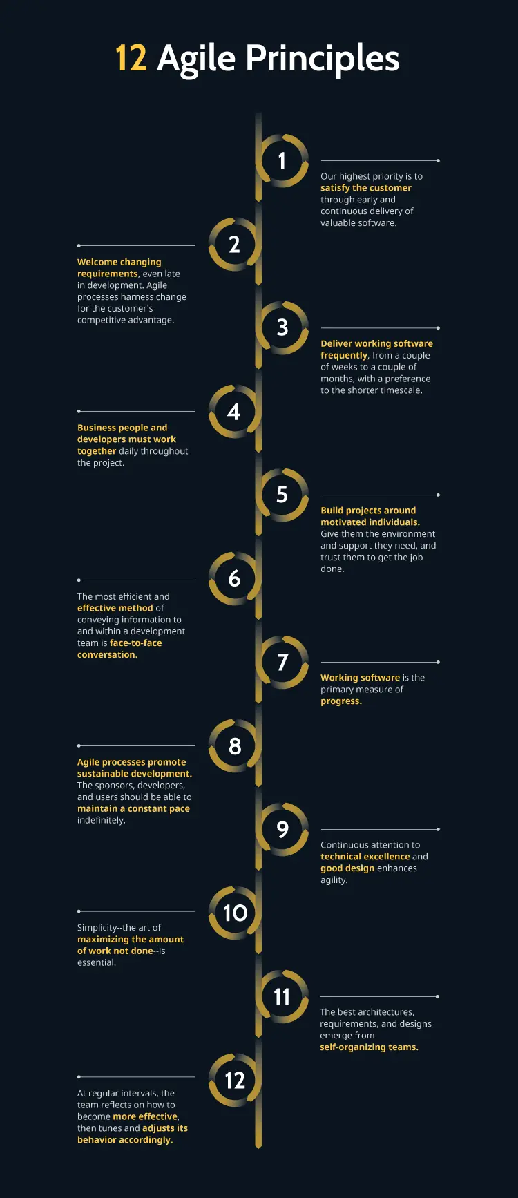 12 agile principles