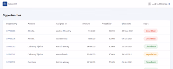 Build an app for Sales CRM
