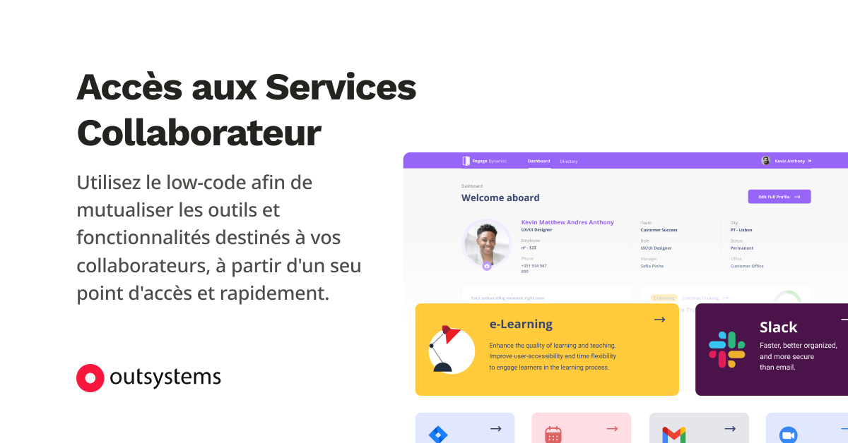 Portail d'Accès aux Services pour les Collaborateurs | OutSystems