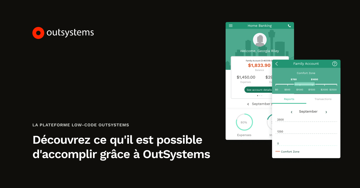 Construisez plus intelligemment | Cas d'utilisation Low Code | OutSystems