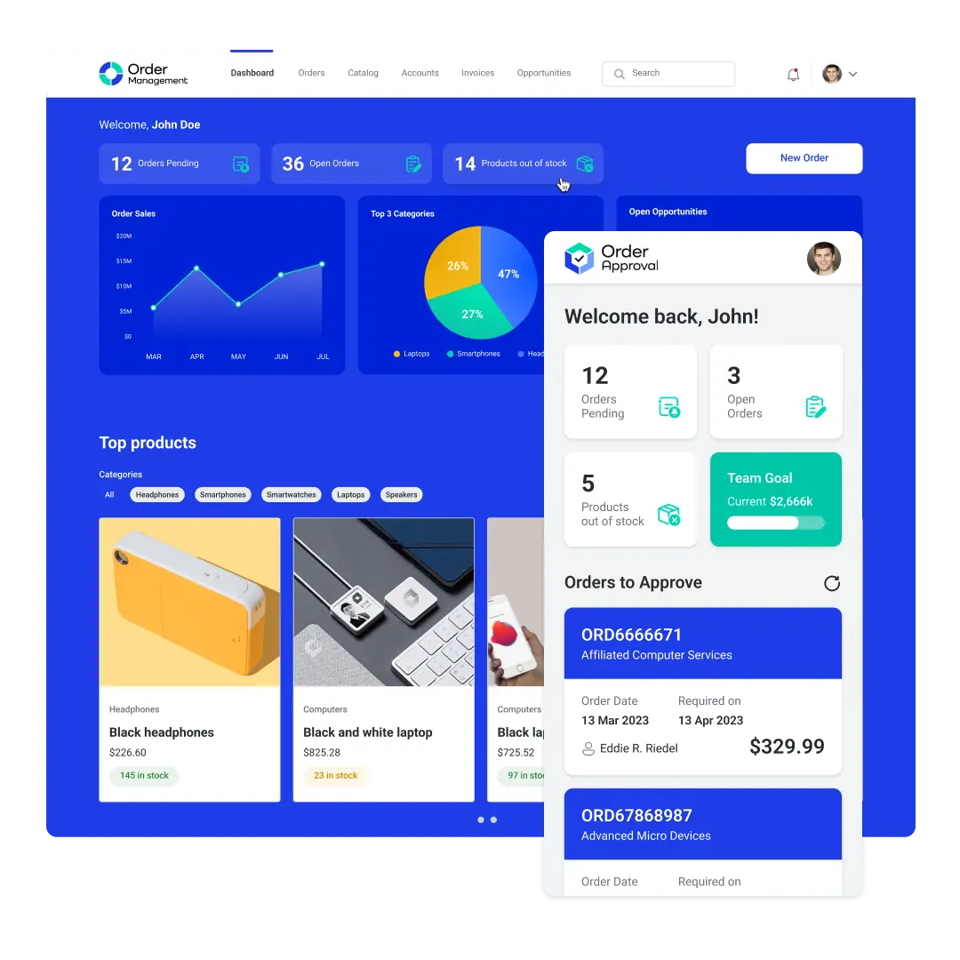 Create or Extend Order Management Systems | OutSystems