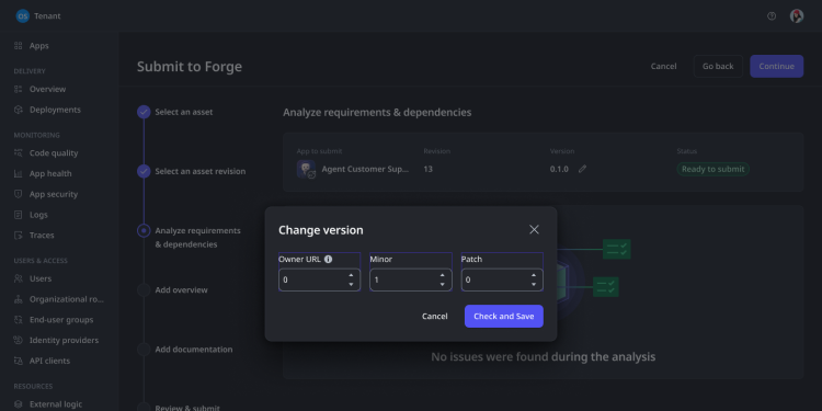 Faster, Easier Contributions to Forge