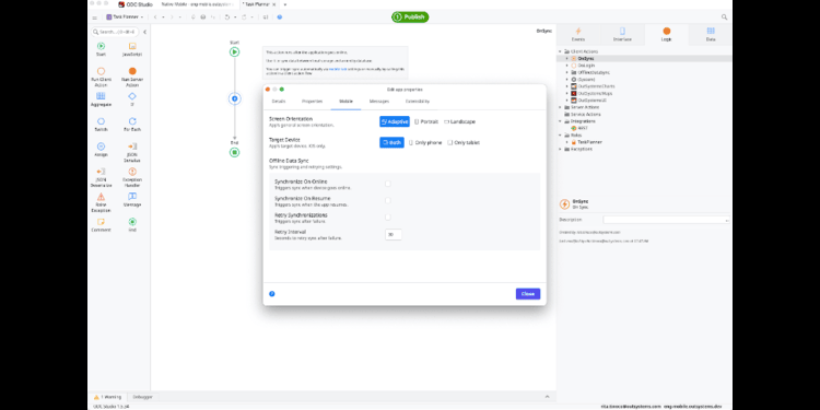 Built-in Offline Data Sync on ODC