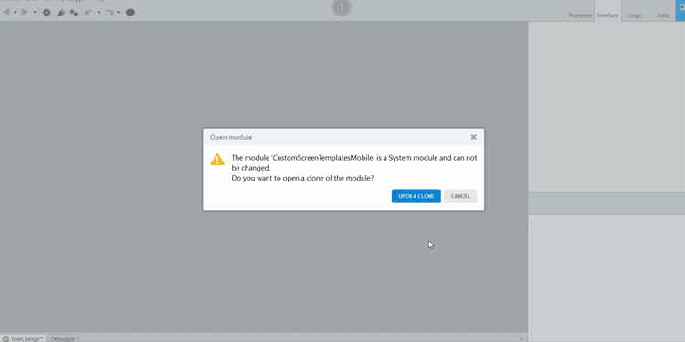 Creating a custom template from scratch.