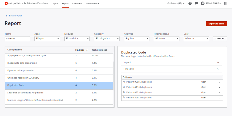 Improved AI guided refactoring in Architecture Dashboard
