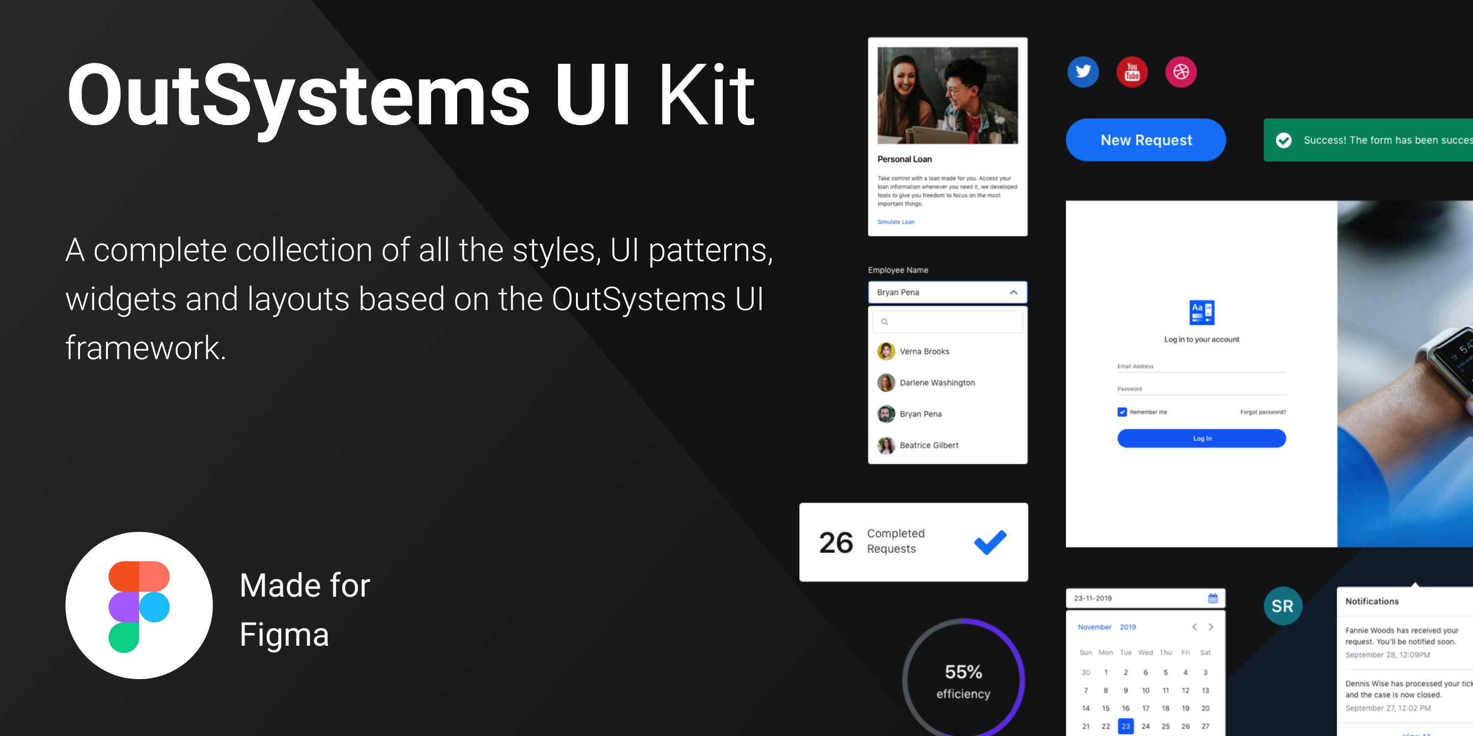 New OutSystems UI Figma kit