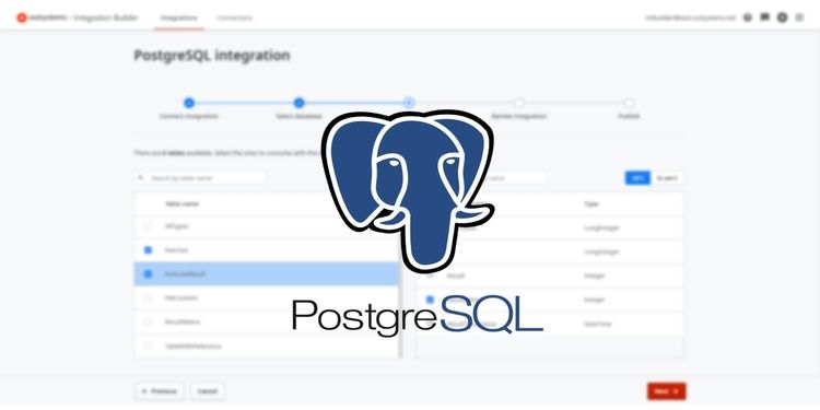 PostgreSQL integrations now available in Integration Builder