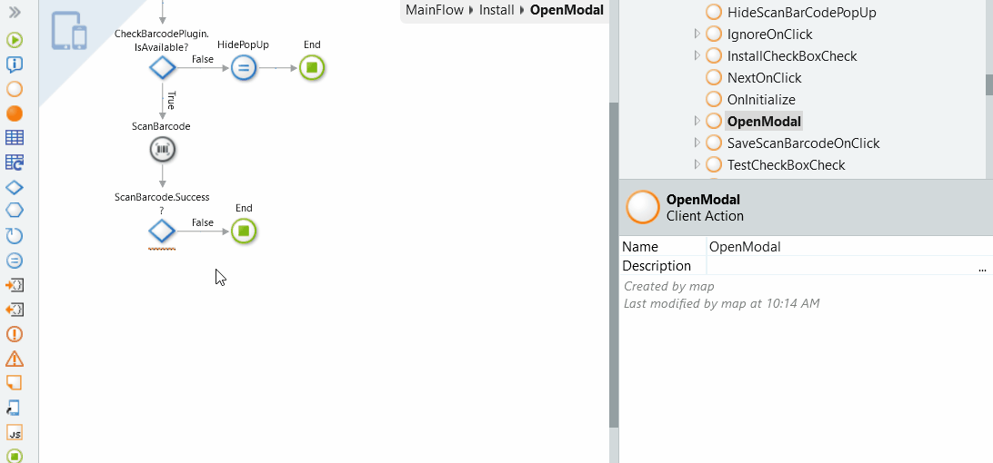 AI-Assisted development actions auto-fill