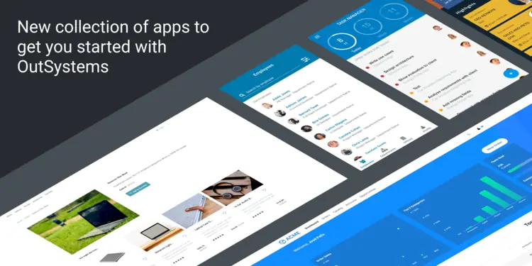 Start from existing apps available in Personal Environment
