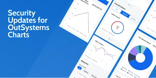 The security updates for OutSystems charts