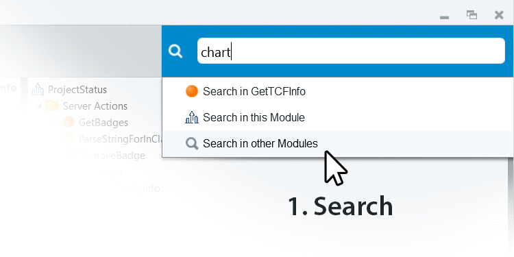 Search, pick and add a new dependency.