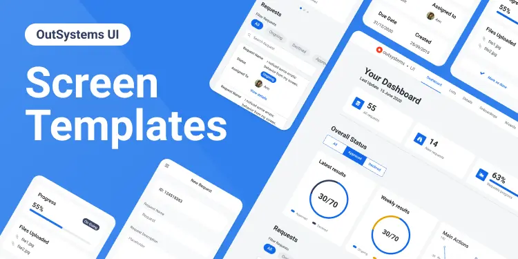 New screen templates for Reactive and Mobile apps