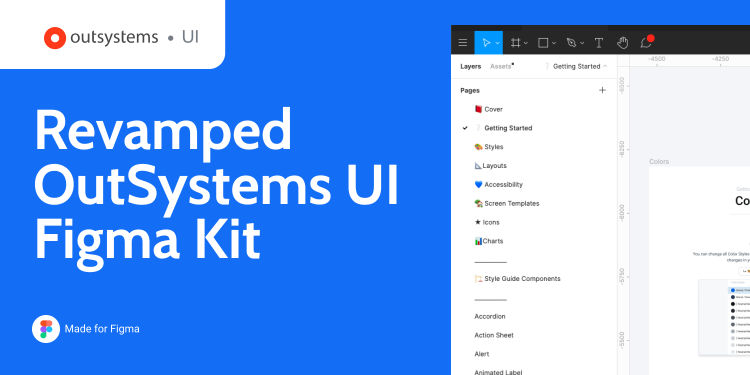 Revamped OutSystems UI Figma Kit