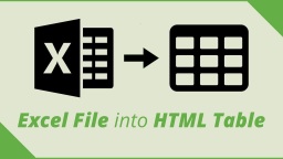 excel-to-html