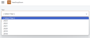 yeardropdown