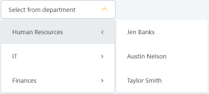dropdown-nested-list