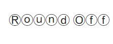 rounding-off