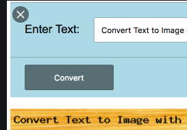 converttexttoimage-xif