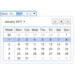 Week Picker - Overview (O11) | OutSystems