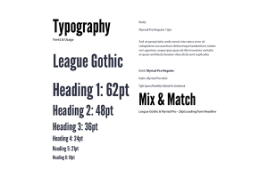 How a Live Style Guide Improves Your Project - Typography 