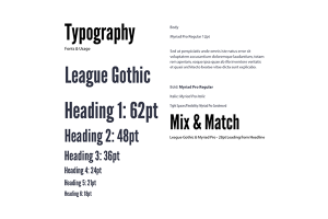 How a Live Style Guide Improves Your Project - Typography
