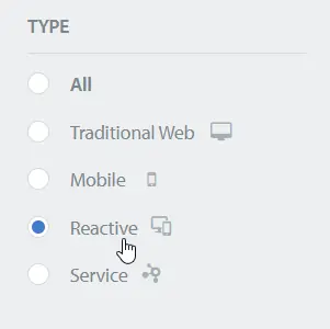 Reactive Forge components